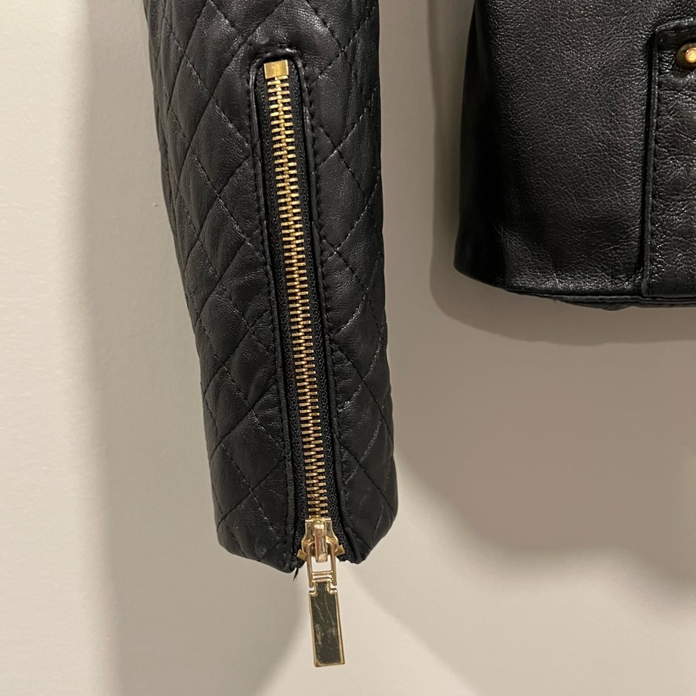 ✨HP✨ Genuine leather jacket - Picture 5 of 8